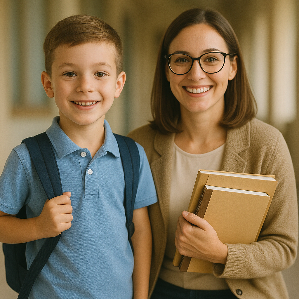Student and teacher